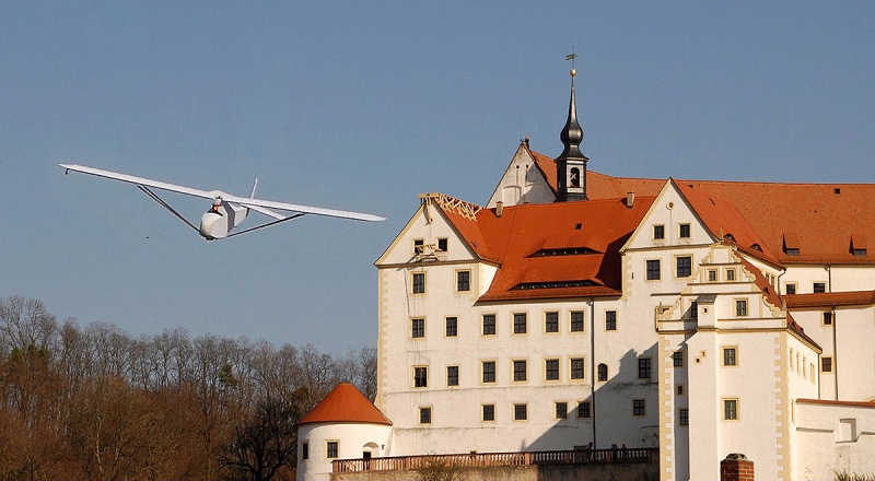 Nachstellung vom Fluchtversuch mit Glider